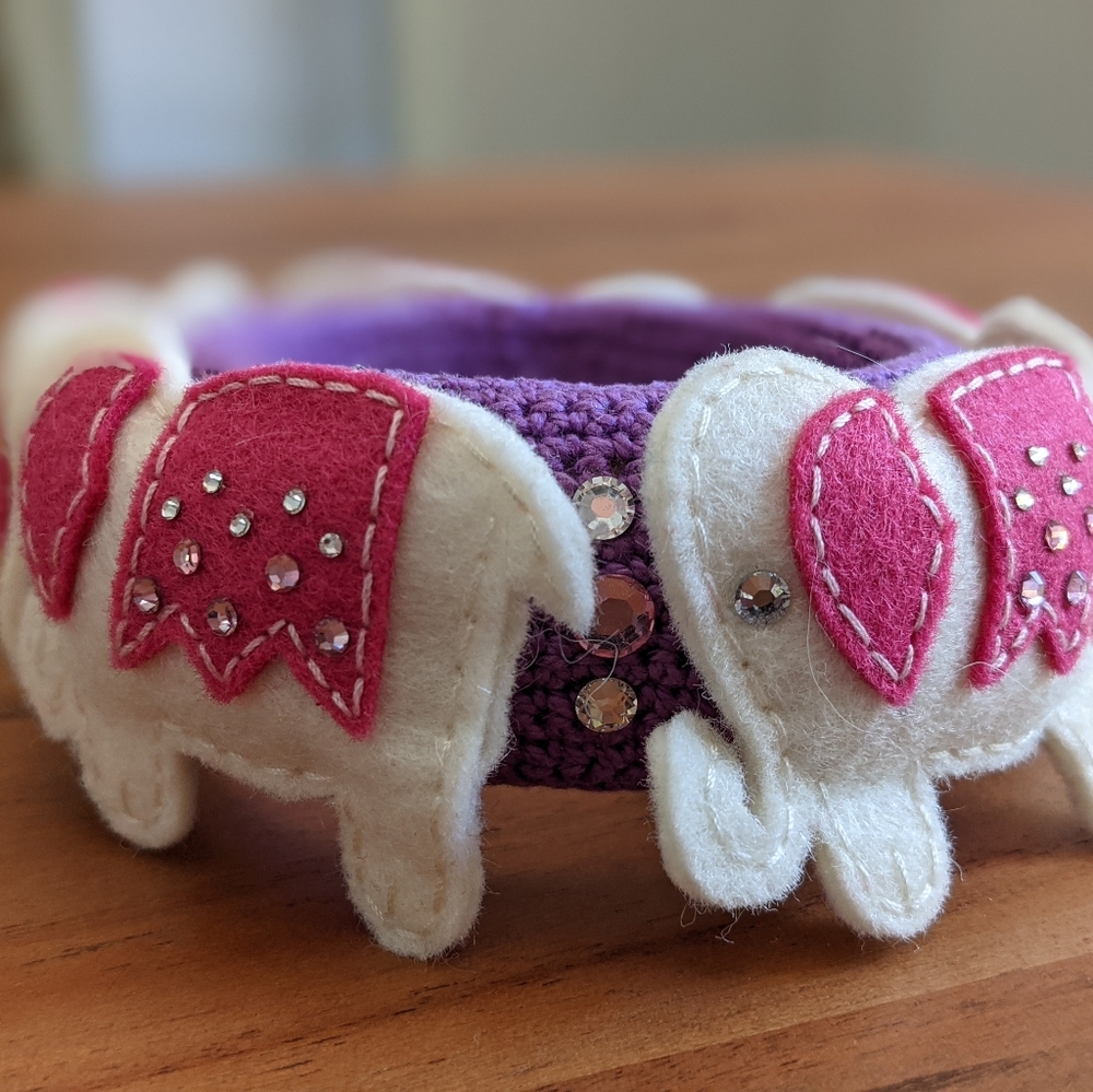 Tarina Tarantino- Pink & Purple Elephant Carousel